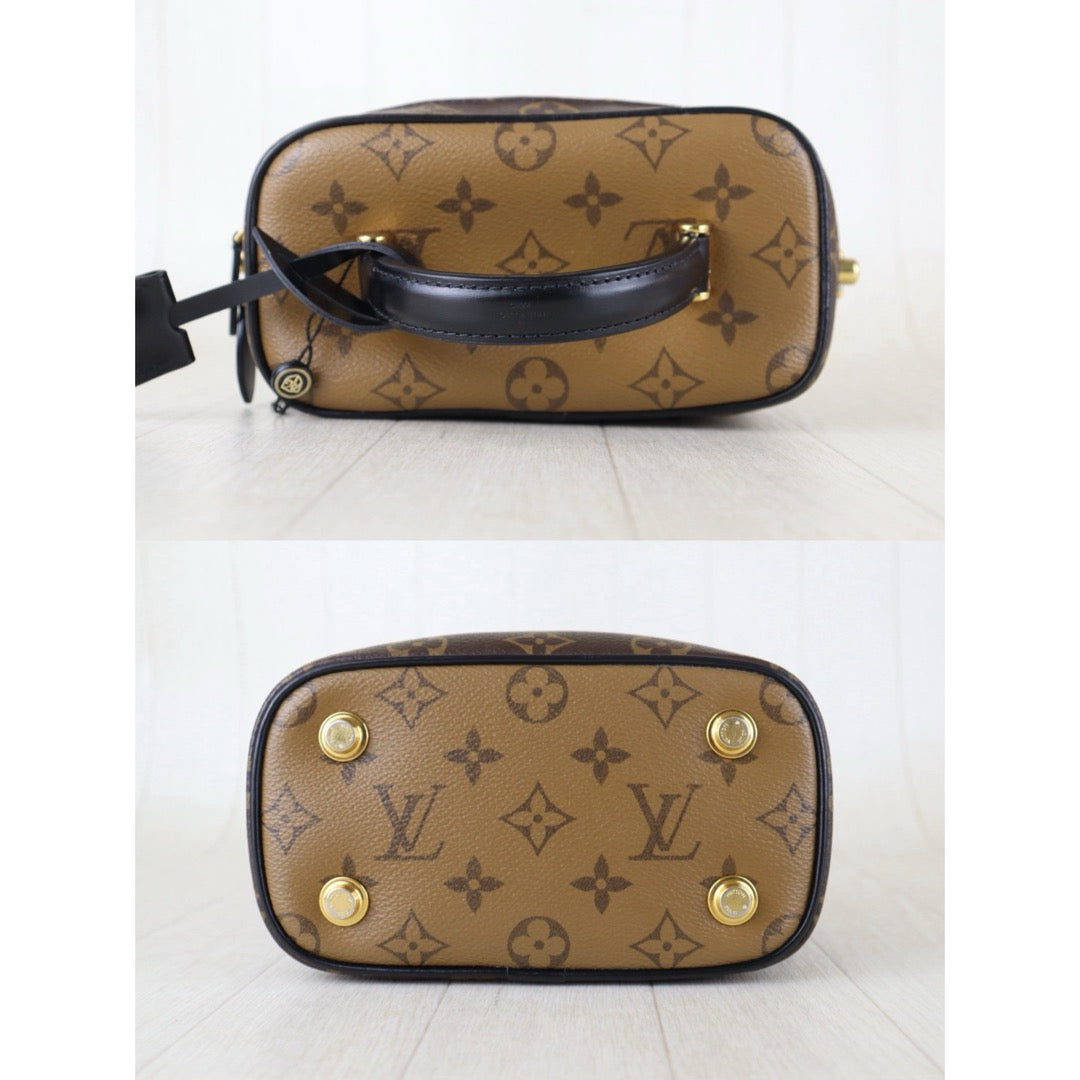 Include Entrupy Certificate of Authenticity｜Good ( Rank AB)｜ Louis Vuitton Monogram Vanity Handbag Shoulder Bag IC Chips Model｜Z26101206