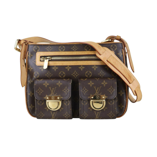 Louis Vuitton Monogram Hudson GM Shoulder Bag (Rank AB) - photo 1