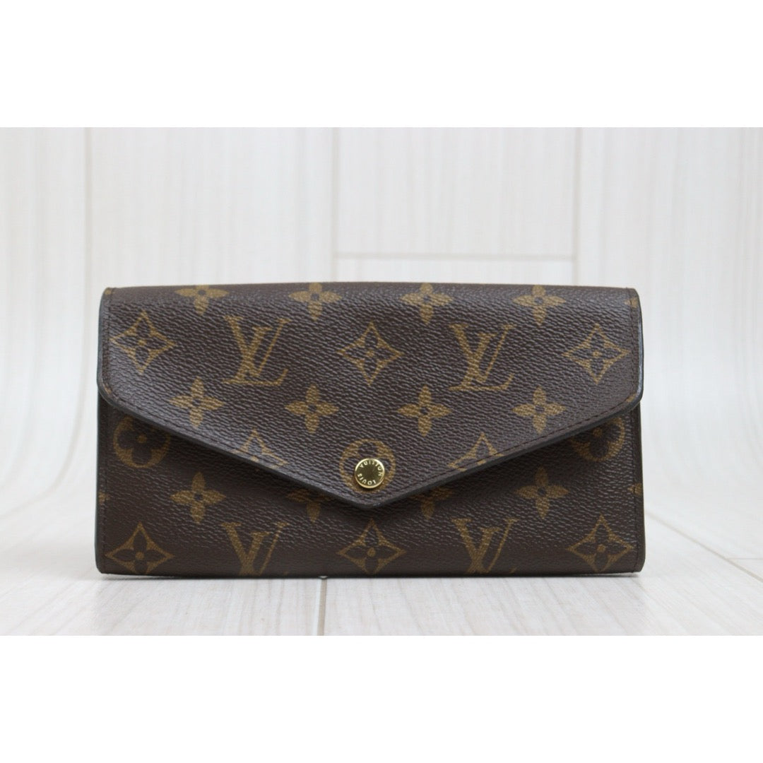 Include Entrupy Certificate of Authenticity｜Good ( Rank AB)｜ Louis Vuitton Monogram Emilie Long Wallet  IC Chips Model｜26102601