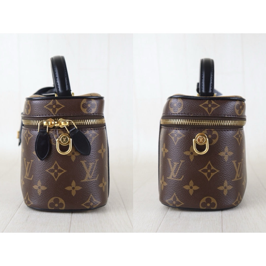 Include Entrupy Certificate of Authenticity｜Good ( Rank AB)｜ Louis Vuitton Monogram Vanity Handbag Shoulder Bag IC Chips Model｜Z26101206