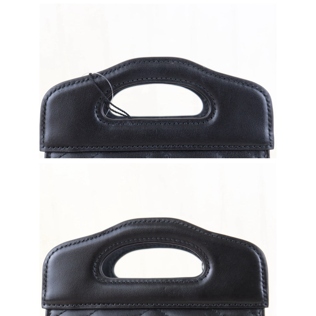 Include Entrupy Certificate of Authenticity｜Very Good ( Rank A) ｜  GUCCI  GG Marmont Mini  Lamb Skin Phone Holder Chain Shoulder Bag｜Z26101214