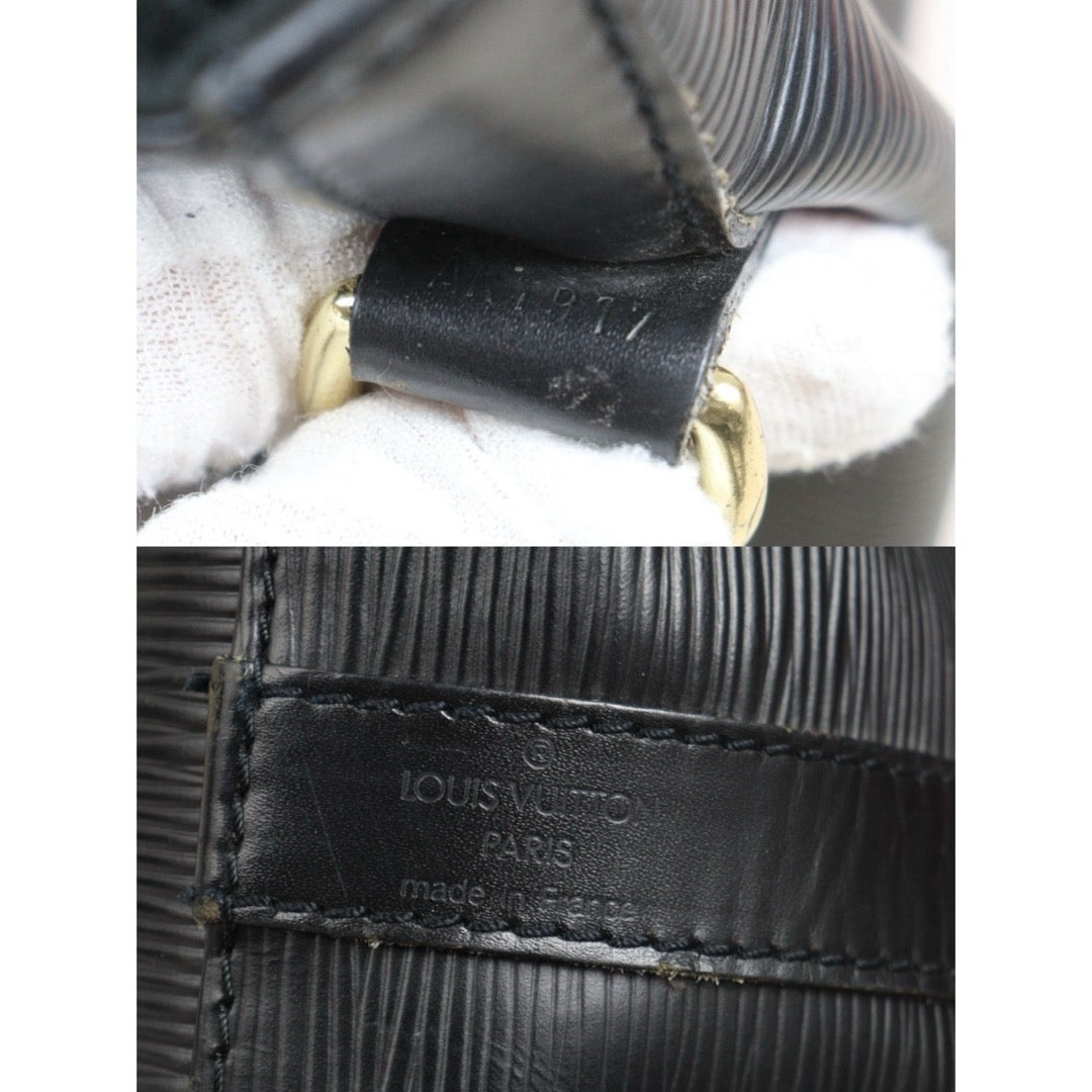 Include Entrupy Certificate of Authenticity｜Good ( Rank AB)｜Louis Vuitton Epi Noe Bucket Shoulder Bag Black｜26102606