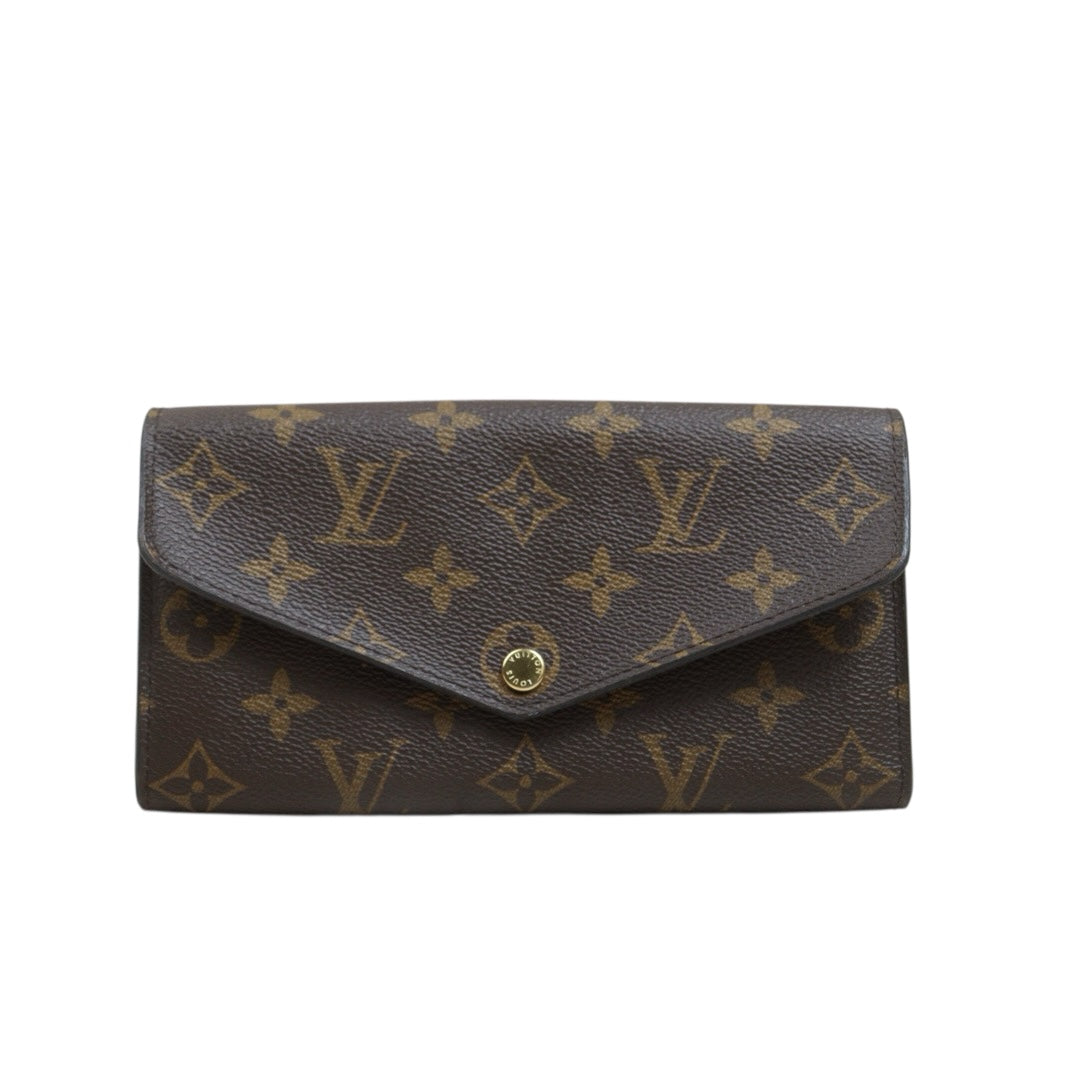 Include Entrupy Certificate of Authenticity｜Good ( Rank AB)｜ Louis Vuitton Monogram Emilie Long Wallet  IC Chips Model｜26102601