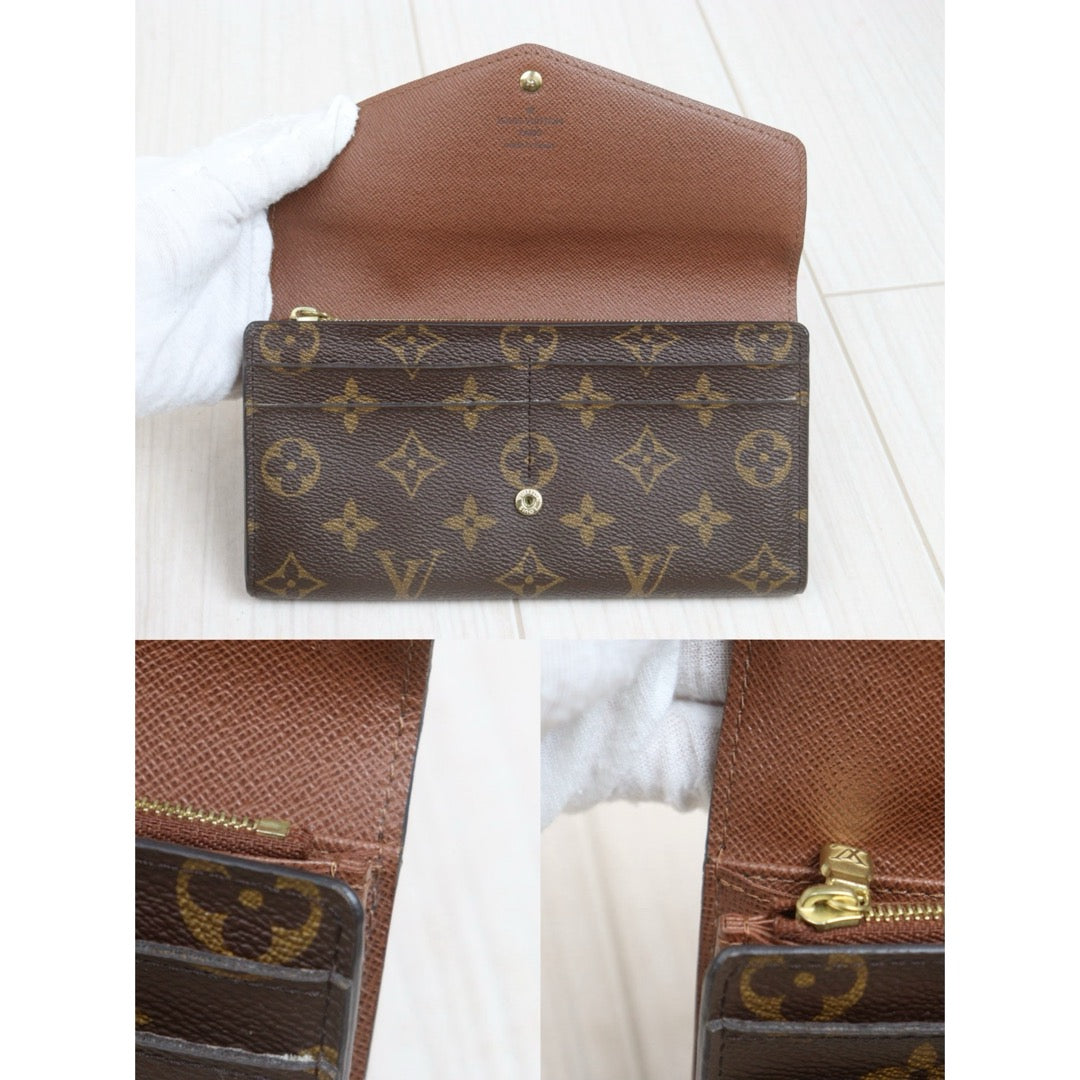 Include Entrupy Certificate of Authenticity｜Good ( Rank AB)｜ Louis Vuitton Monogram Emilie Long Wallet  IC Chips Model｜26102601