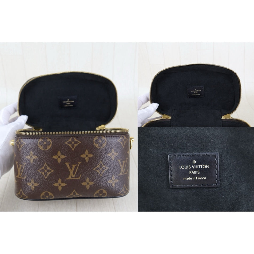 Include Entrupy Certificate of Authenticity｜Good ( Rank AB)｜ Louis Vuitton Monogram Vanity Handbag Shoulder Bag IC Chips Model｜Z26101206