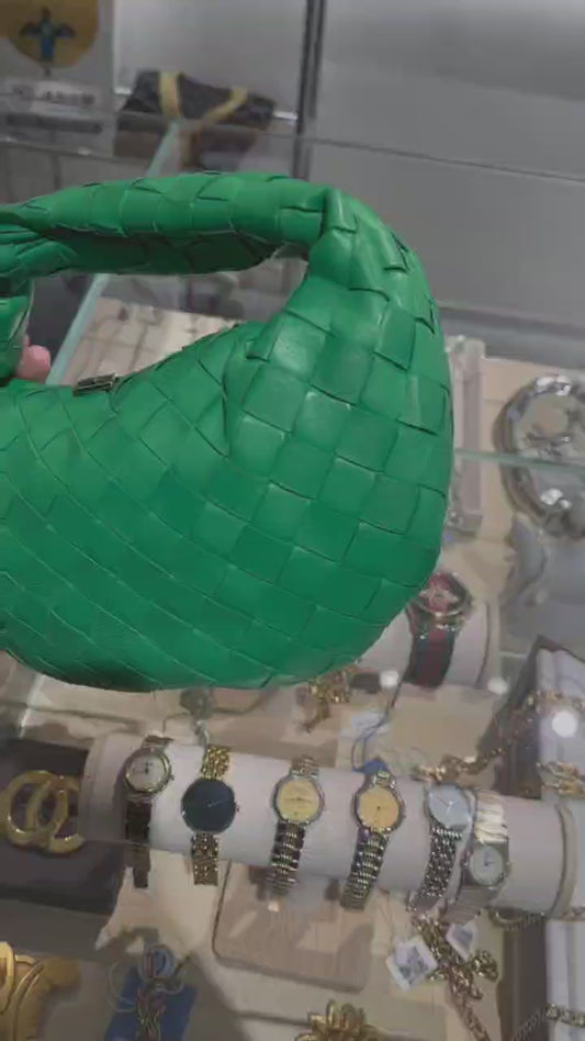 Second installment 2/3｜ Very Good ( Rank A) ｜ Bottega Veneta Hand Bag Green