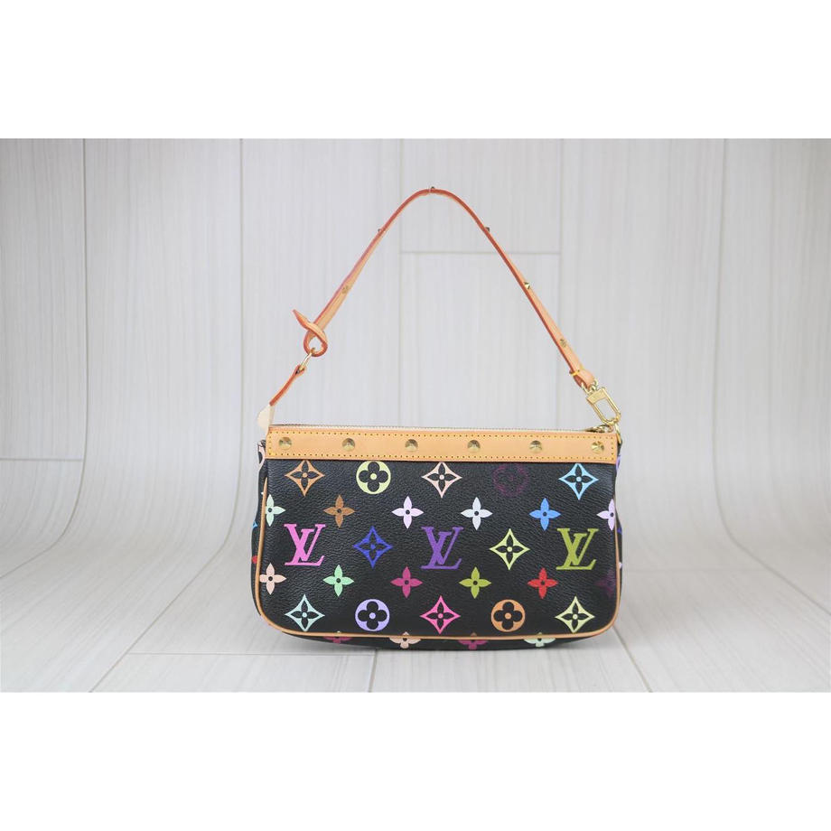 Rank A ｜       LV Monogram Multicolor Pochette Accessoires    ｜090902