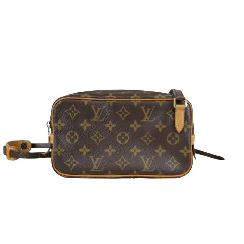 Rank AB｜LV Monogram Pochette Marley Bandolier Shoulder Bag｜040402