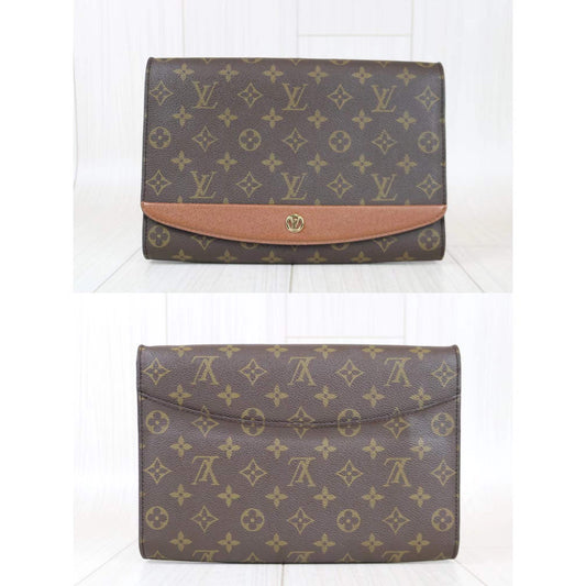 Rank A   ｜ LV Monogram Bordeaux GM Shoulder Bag ｜011329