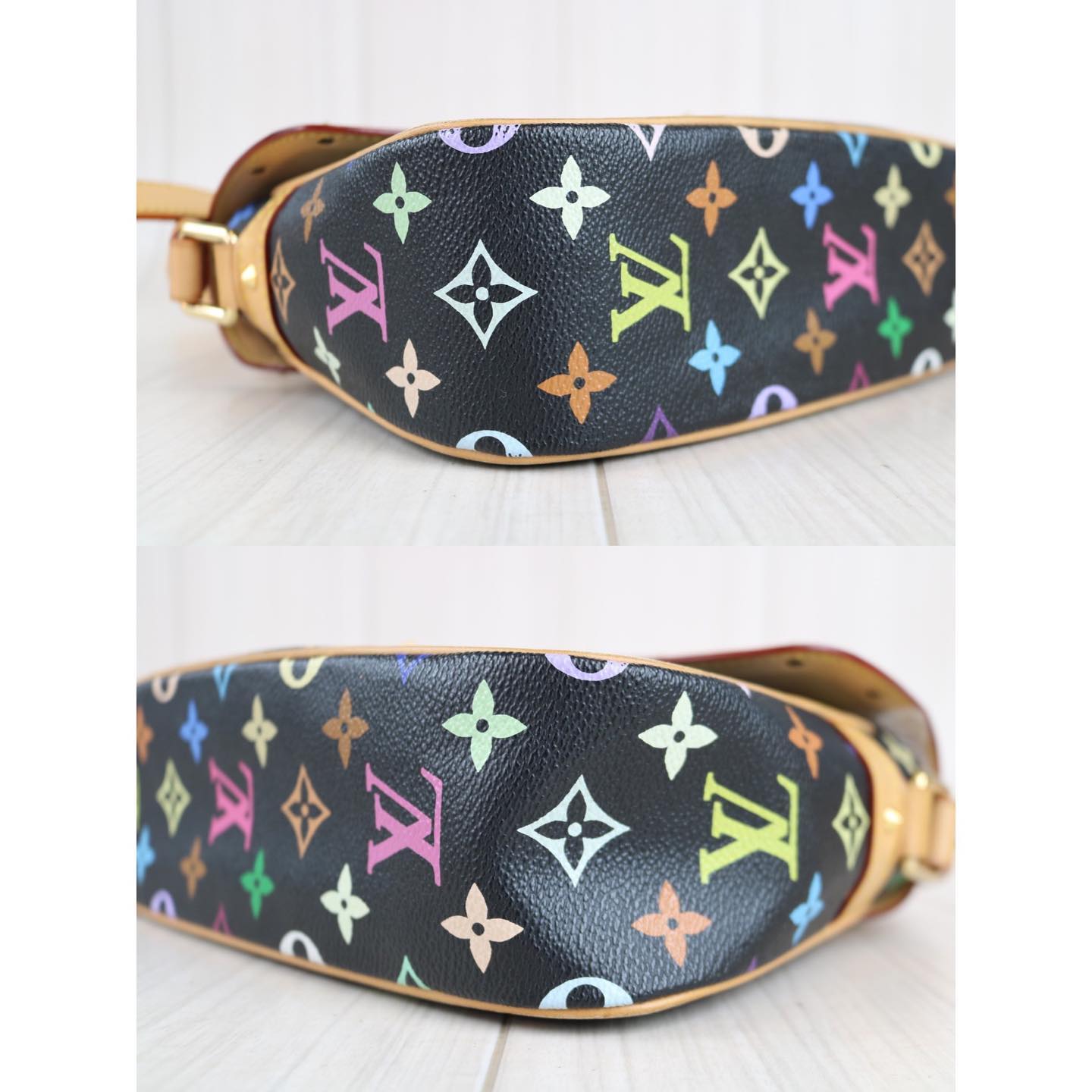 Rank A ｜    LV Monogram Multicolor Sologne Shoulder Bag   ｜122311