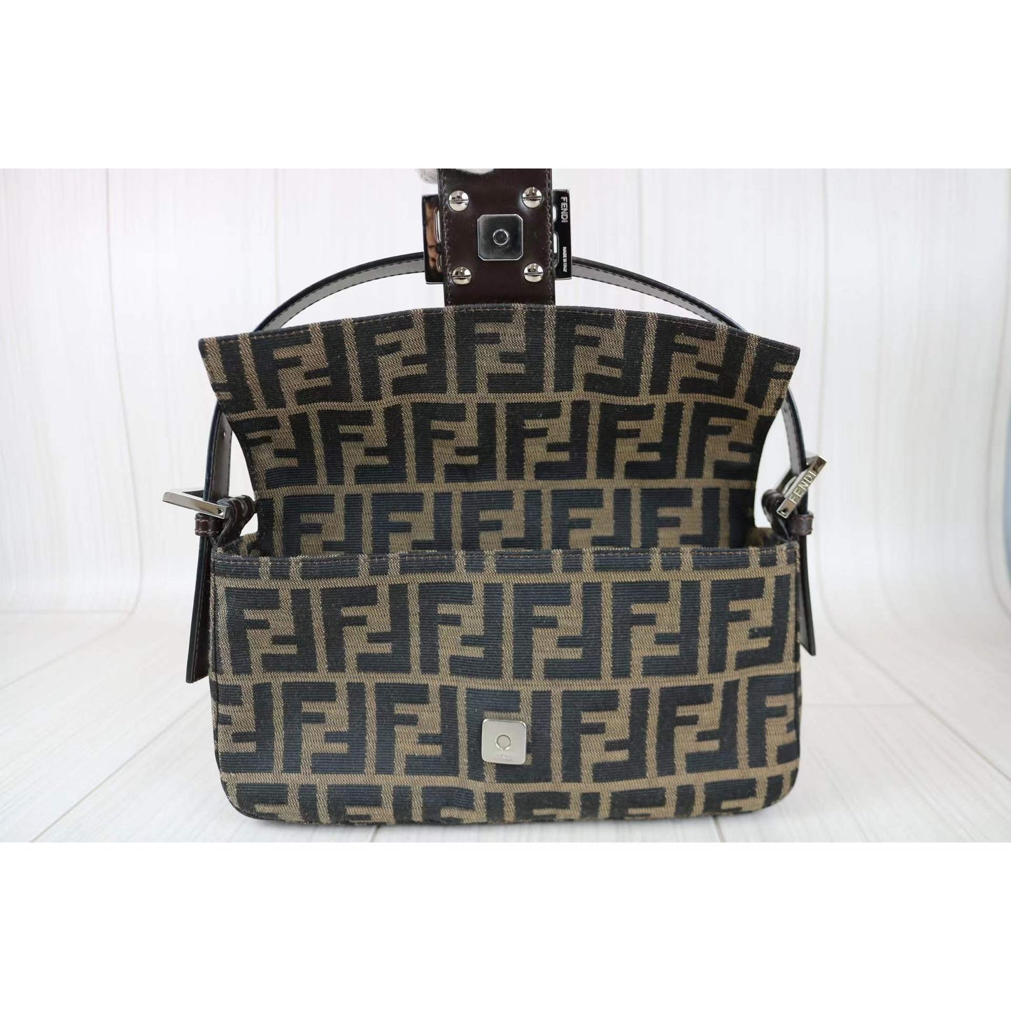 Rank SA ｜ FENDI Zucca Mamma Baguette Shoulder Bag ｜0113211