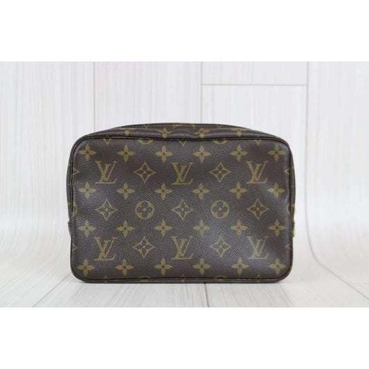 Rank A   ｜ LV Truth Toilet 23 Monogram Makeup Pouch｜012614