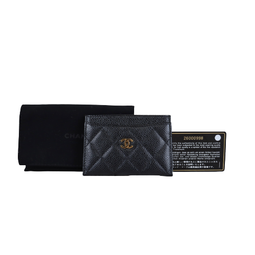 Rank SA ｜Chanel Caviar Skin Card Holders｜090702