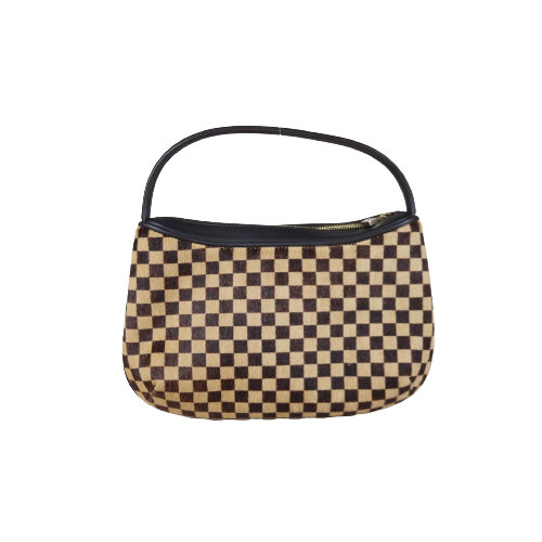 Rank SA ｜   LV Damier Horsehair Handbag  ｜090914