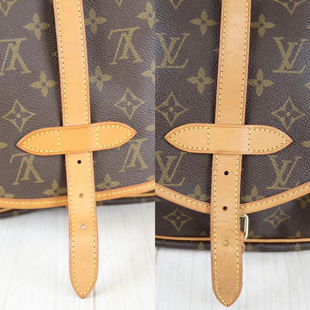 Rank AB｜ LV Monogram Saumur 30 Shoulder Bag｜091307