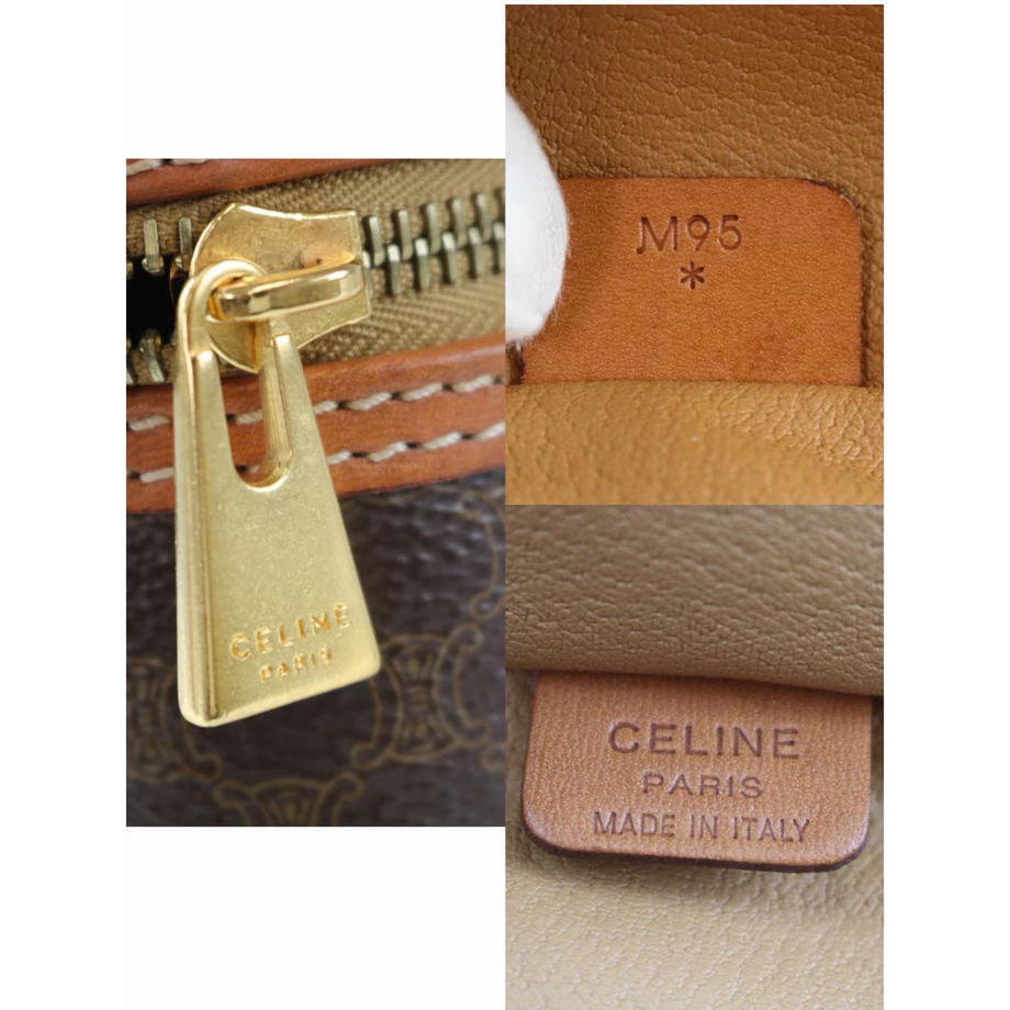 Rank A ｜ CELINE Monogram Macadam Handbag ｜090306