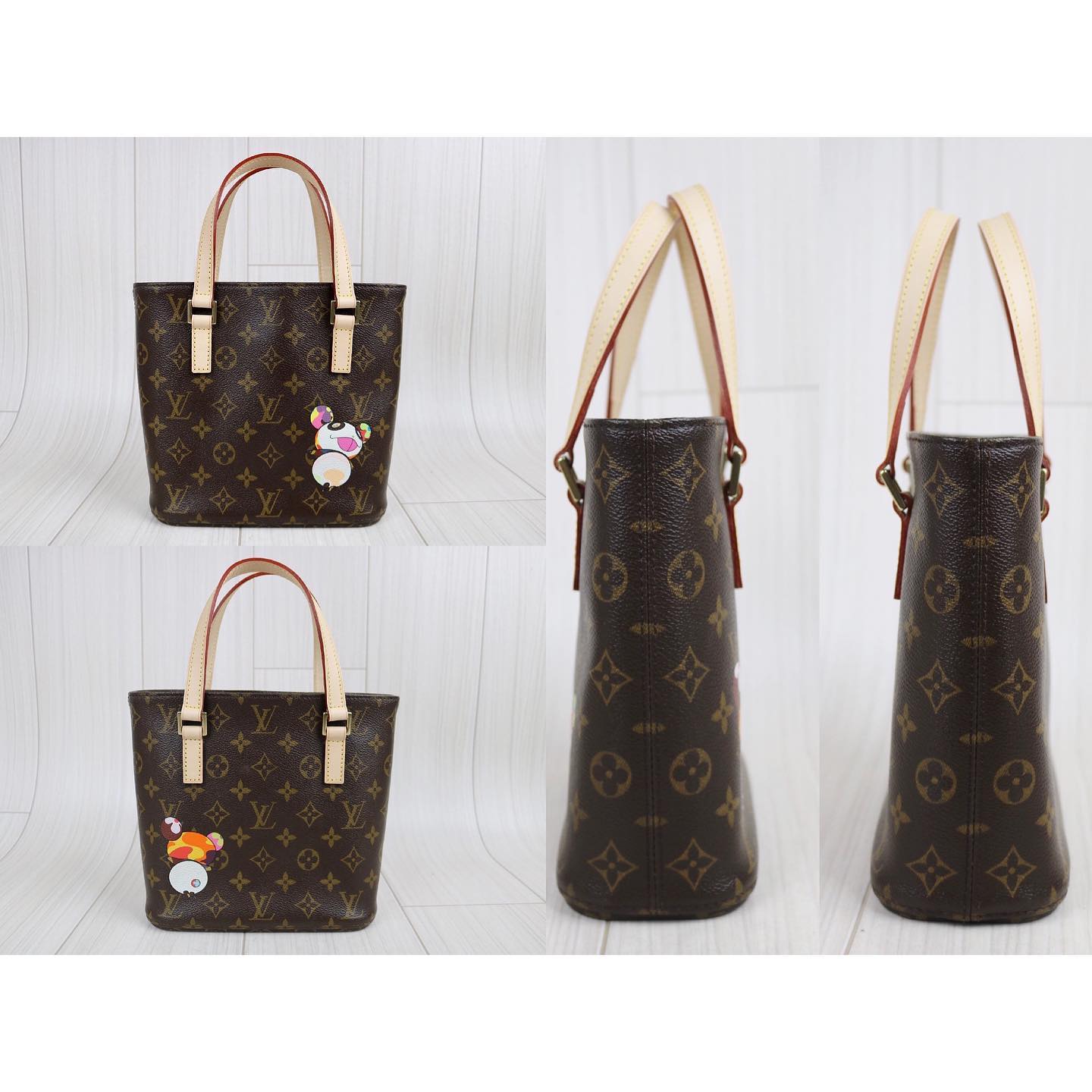 Rank A ｜    LV Monogram Panda Vavin PM Tote Bag   ｜123004