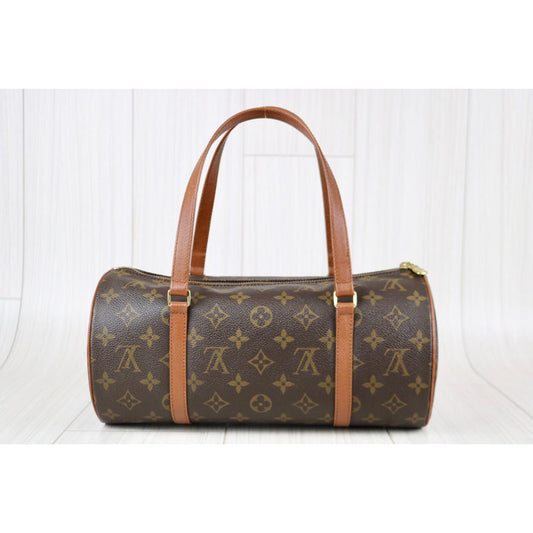 Rank A ｜        LV Monogram Papillon 30 Handbag    ｜091612