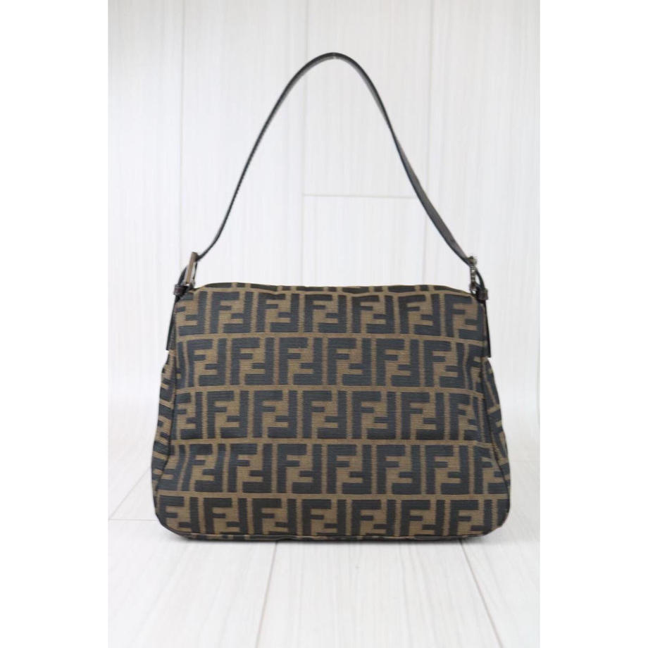 Rank A ｜  FENDI Zucca Mamma Baguette Shoulder Bag ｜090309