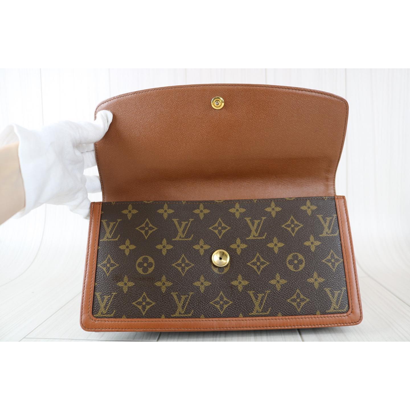 Rank A ｜ LV Monogram Clutch Bag｜073106