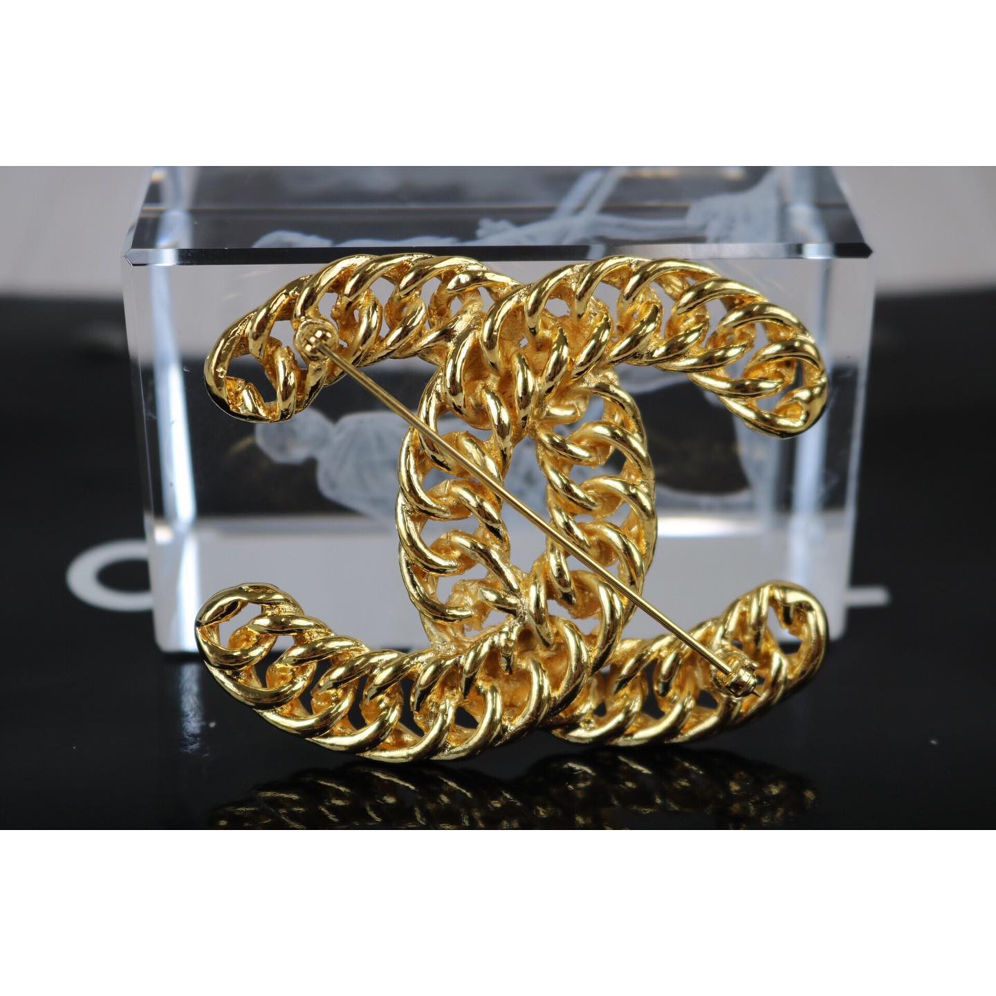 Rank SA ｜ CHANEL Coco Mark Brooch 18k Gold Plated ｜101901