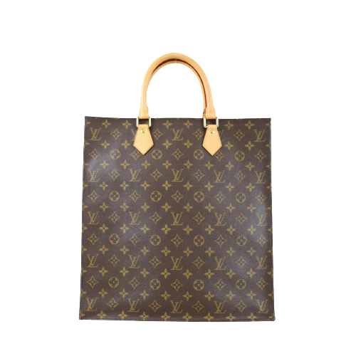 Rank A ｜ LV Monogram Sac Plat Tote Bag ｜081905