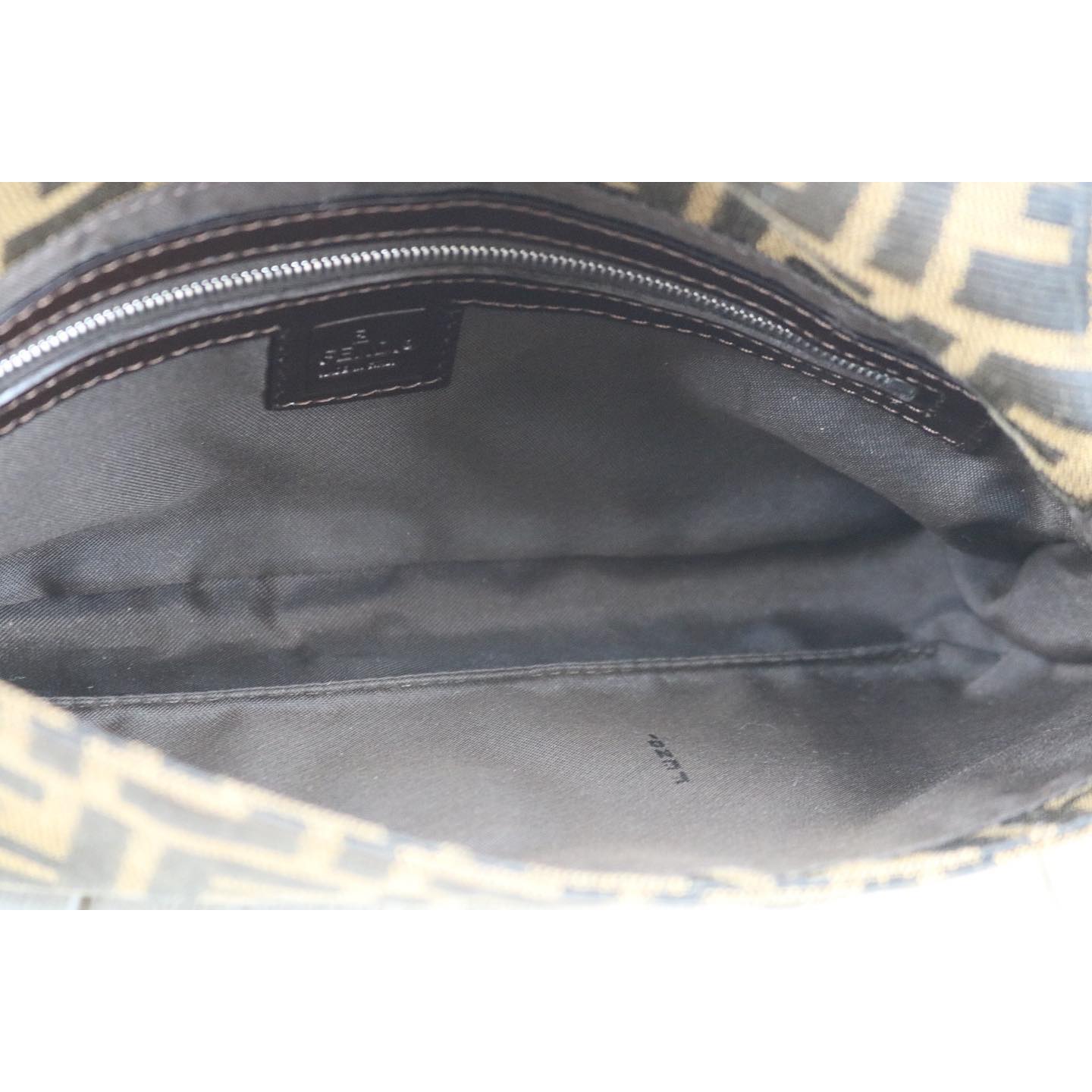 Rank A ｜ FENDI Zucca Mamma Baguette Shoulder Bag ｜081707