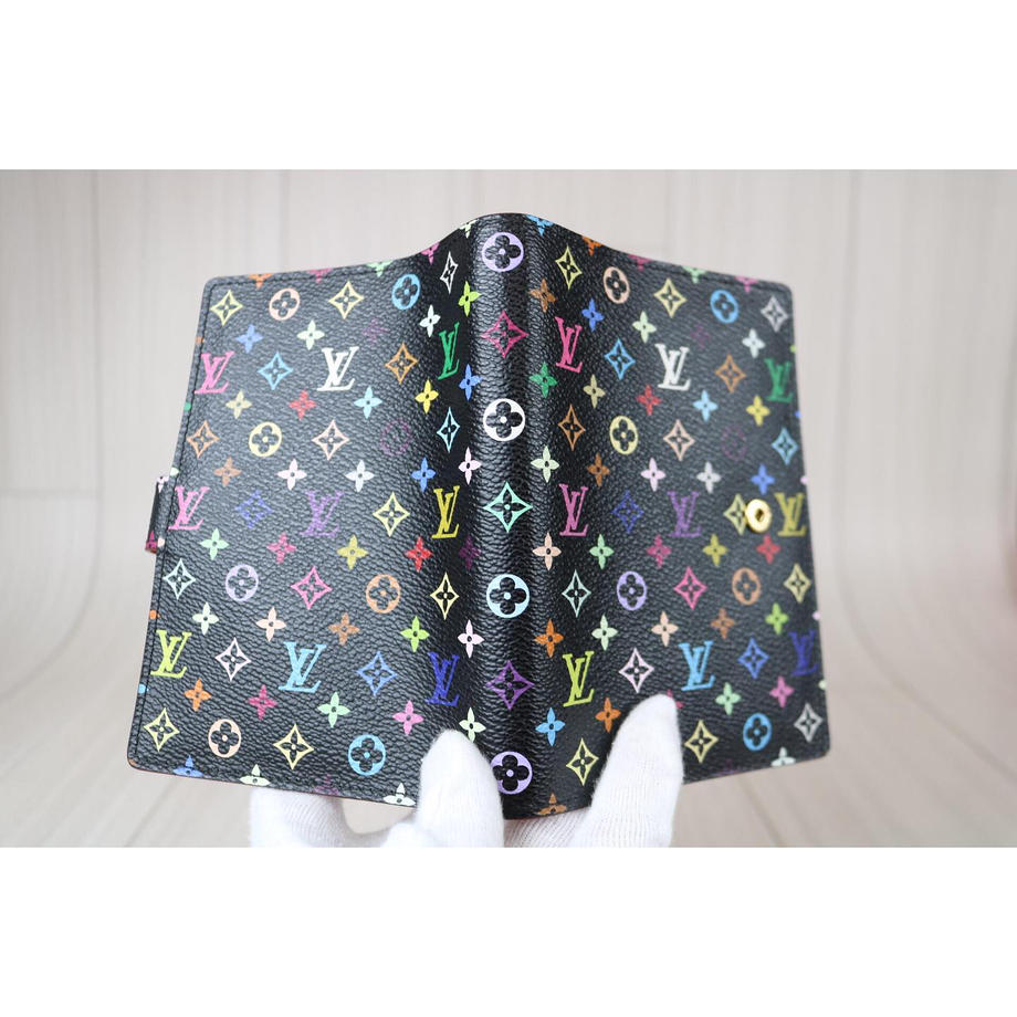 Rank A ｜    LV Multicolor Monogram Agenda PM Notebook Cover    ｜092306