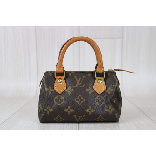 Rank AB ｜ LV Monogram Mini Speedy Handbag ｜011323