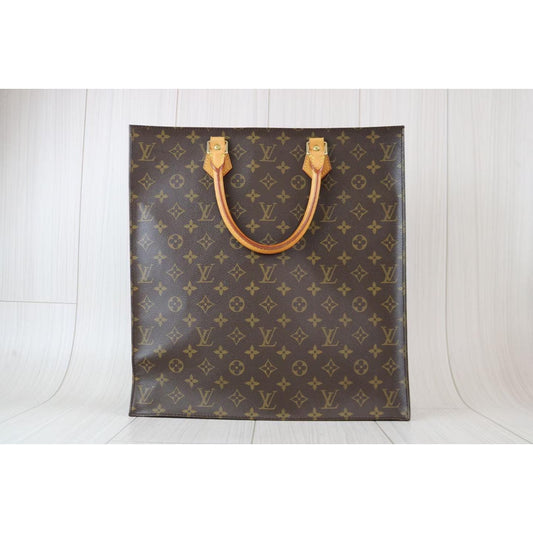 Rank AB ｜    LV Monogram Sac Plat Tote Bag    ｜052402