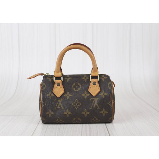 Rank AB ｜ LV Monogram Mini Speedy Handbag ｜081404