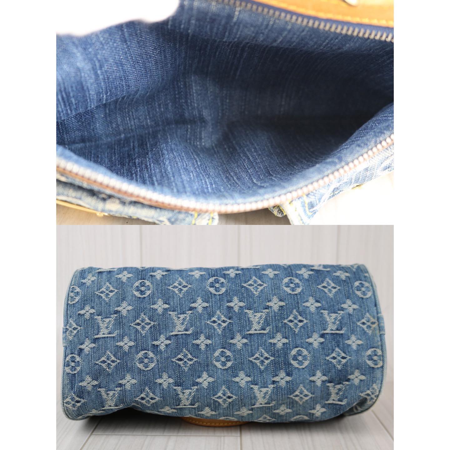 Rank AB ｜     LV Monogram Denim  Handbag    ｜102811