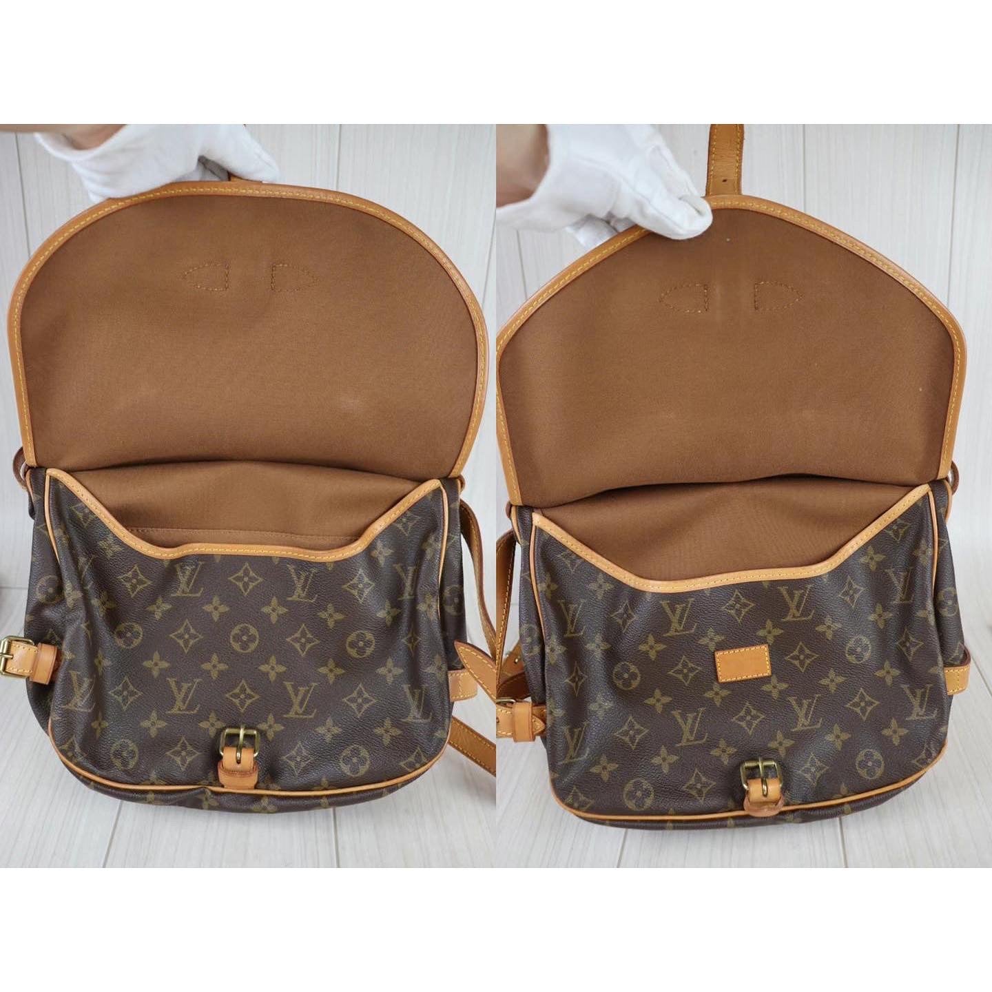 Rank AB｜ LV Monogram Saumur 30 Shoulder Bag｜091307