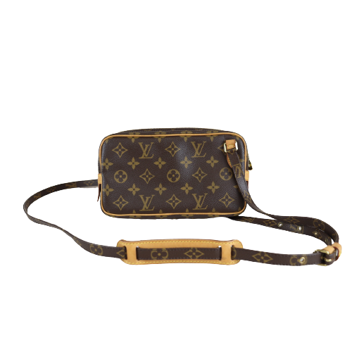 Rank A｜LV Monogram Pochette Marley Bandolier Shoulder Bag｜091013