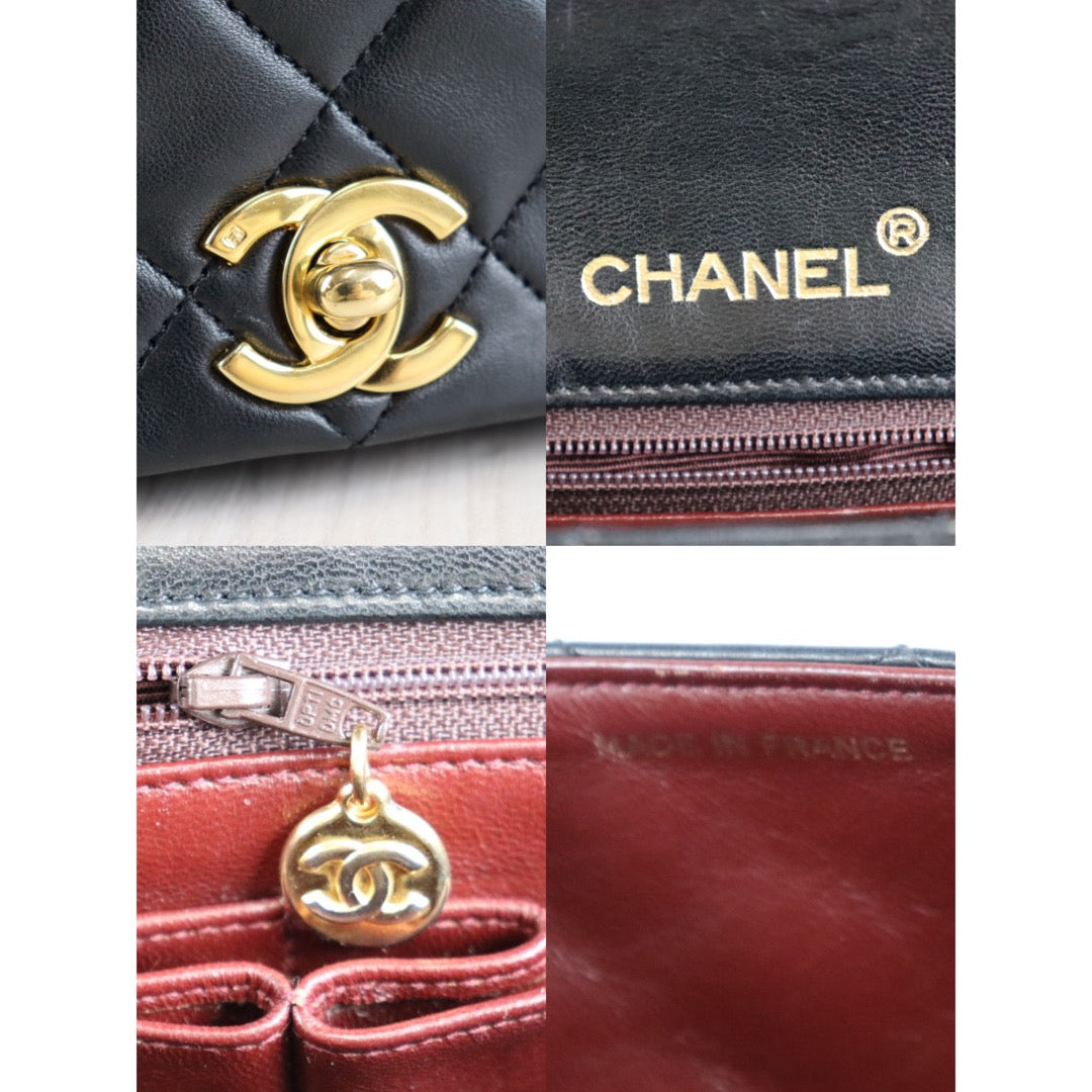 Rank A ｜CHANEL Lambskin CF23 Shoulder Bag ｜22101406