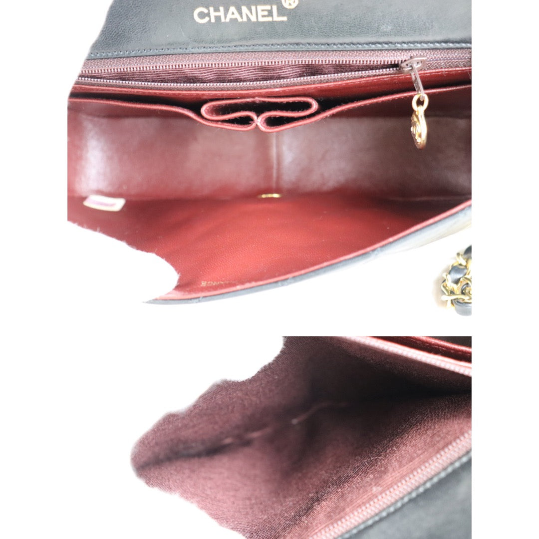 Rank A ｜CHANEL Lambskin CF23 Shoulder Bag ｜22101406