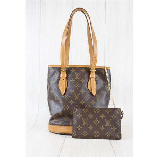 Rank AB ｜ LV Monogram Petit Bucket PM Tote Bag ｜091407