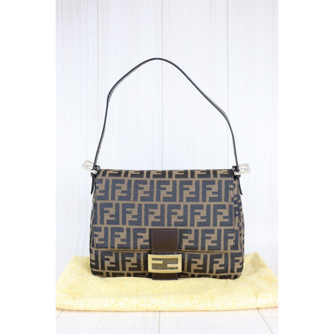 Rank SA｜ FENDI Zucca Mamma Baguette Shoulder Bag ｜091604