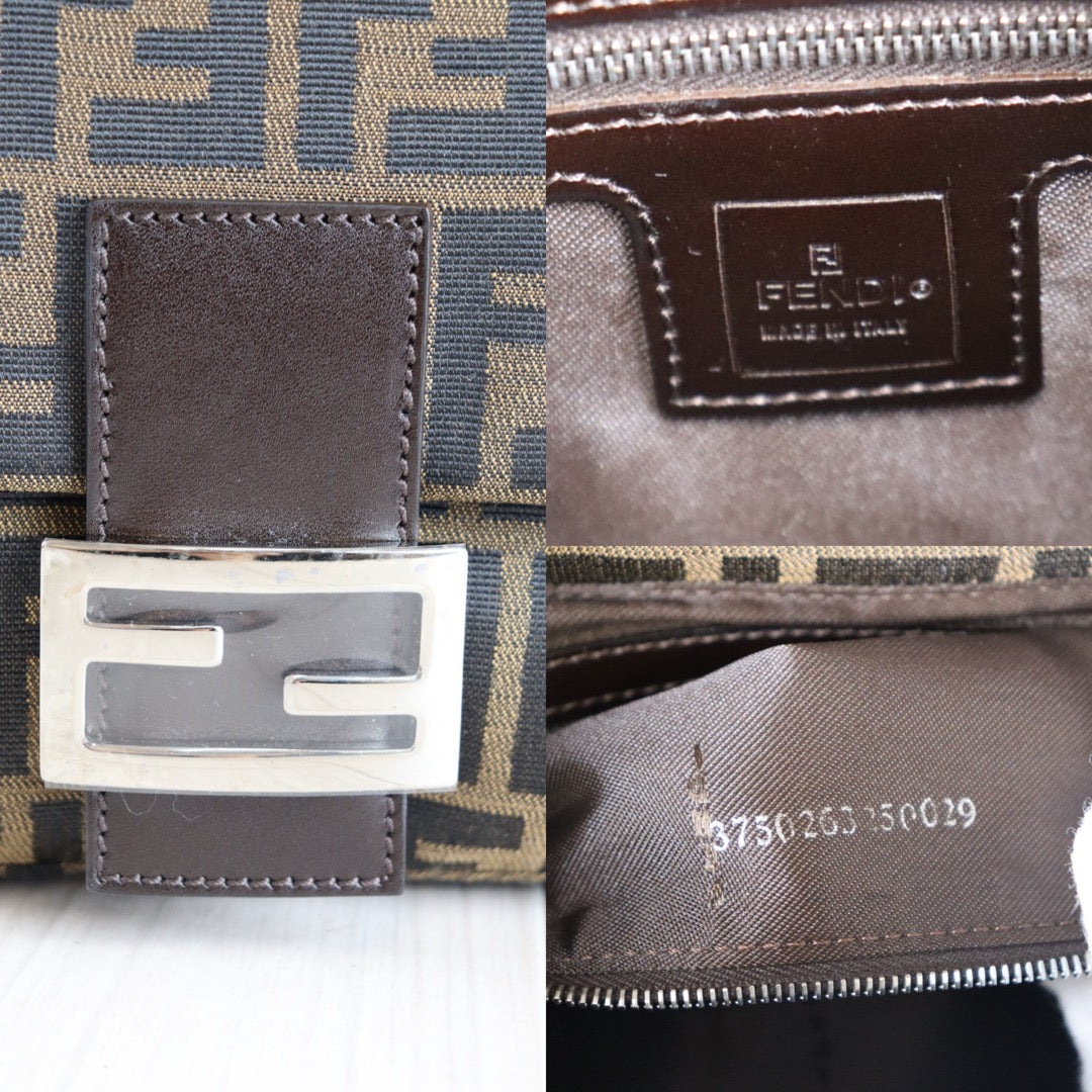 Rank SA｜ FENDI Zucca Mamma Baguette Shoulder Bag ｜091604