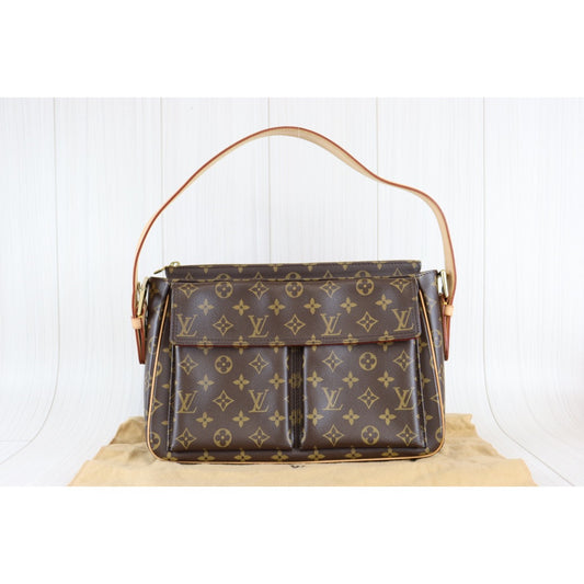 Rank AB ｜LV Monogram Viva Cite GM Shoulder Bag｜091621