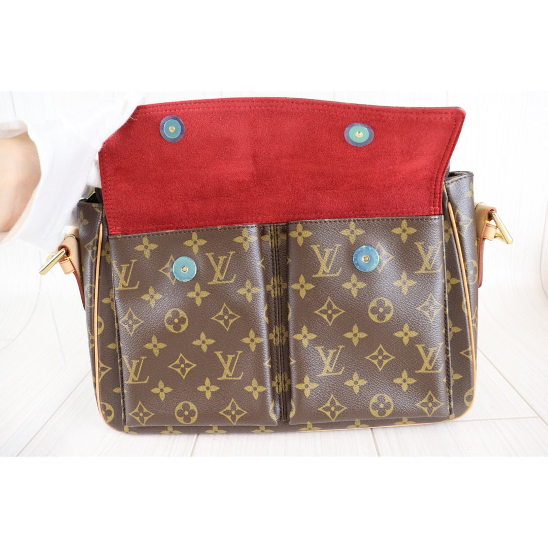 Rank AB ｜LV Monogram Viva Cite GM Shoulder Bag｜091621