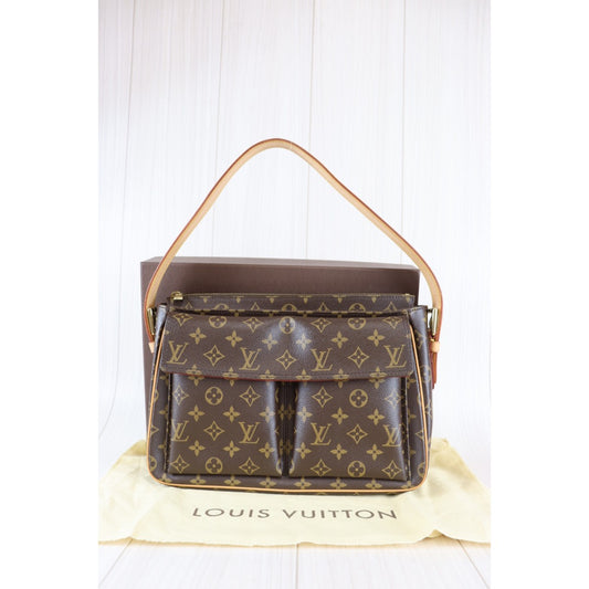 Rank A ｜LV Monogram Viva Cite GM Shoulder Bag｜091622