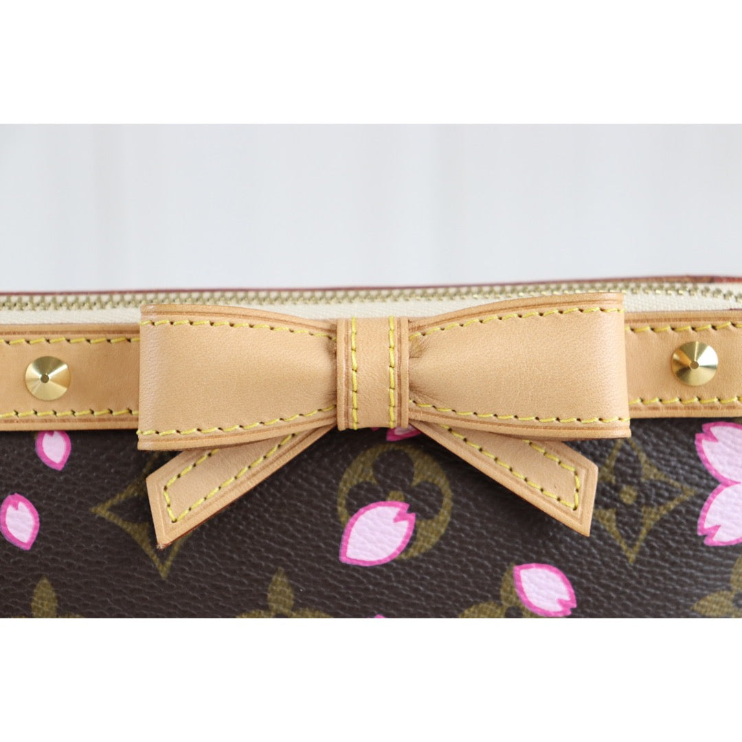 Rank SA ｜ LV Pochette Accessoires Hand Bag Cherry Blossom ｜091506