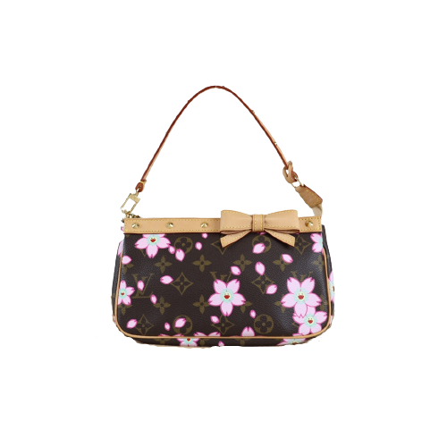 Rank SA ｜ LV Pochette Accessoires Hand Bag Cherry Blossom ｜091506