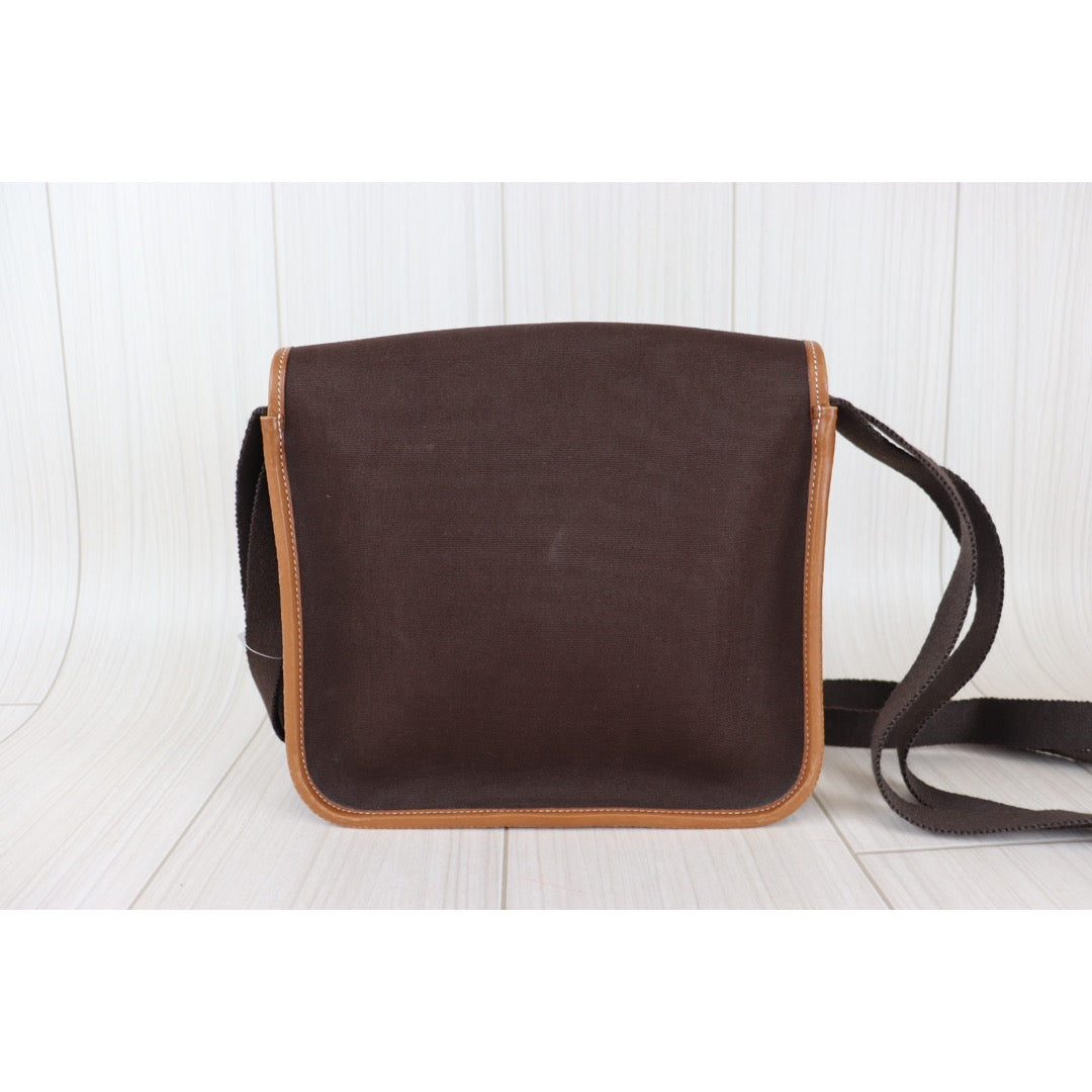 Rank AB ｜ Hermes Toile Officier Buenaventura Messenger｜092328