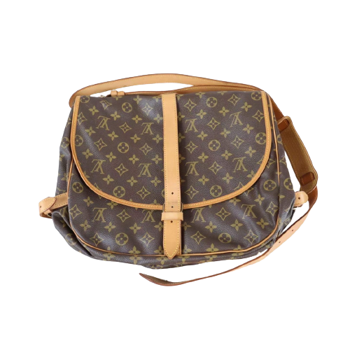 Rank AB｜ LV Monogram Saumur GM Shoulder Bag｜091417