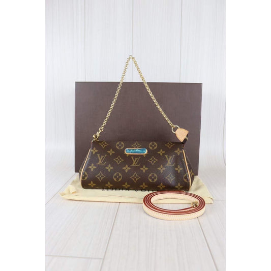 Rank S ｜LV Monogram Eva Shoulder Bag ｜091021