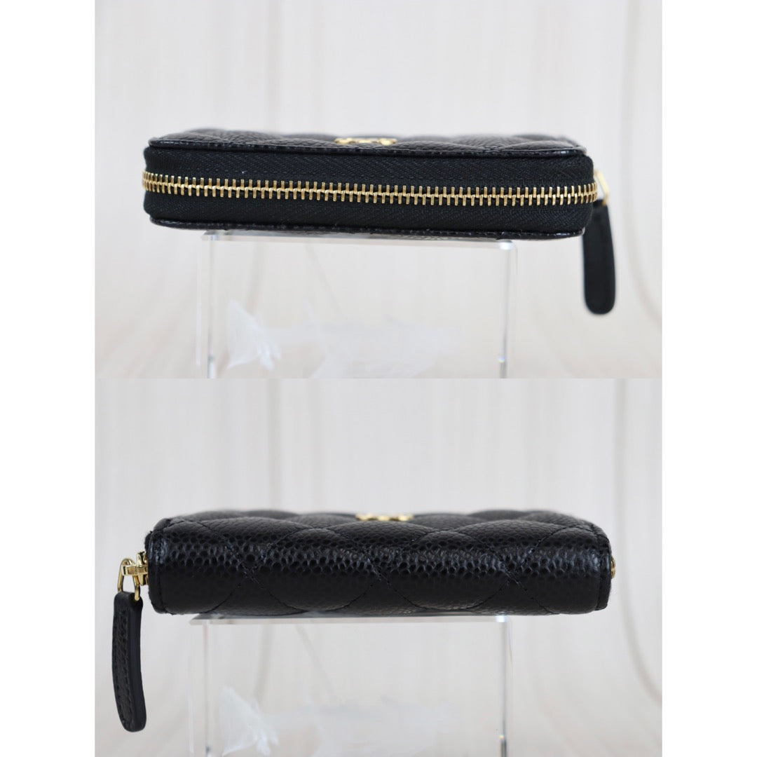 Rank S ｜Chanel Caviar Skin Card Holders｜092605