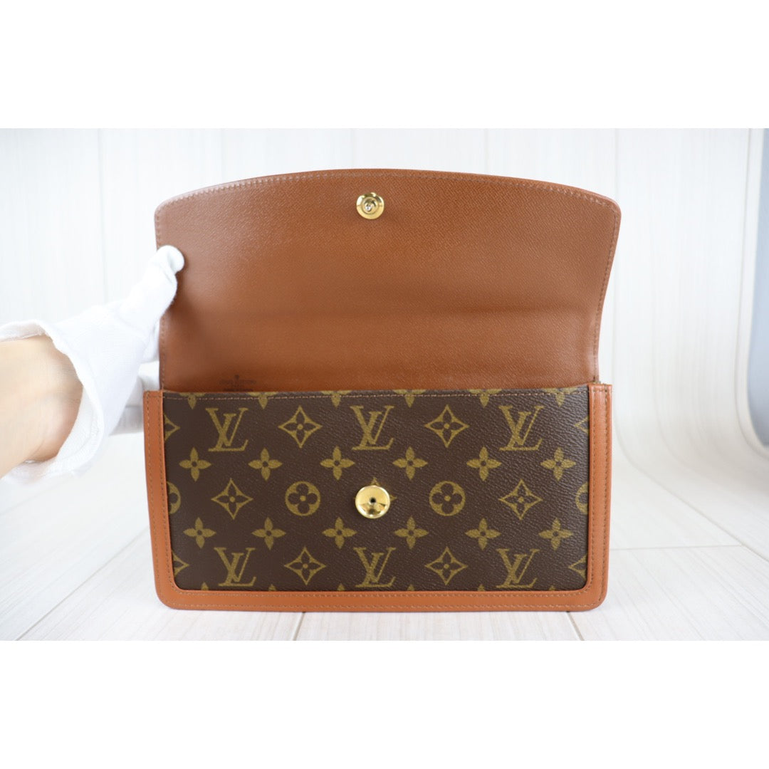 Rank A ｜ LV Monogram Pochette Dame Vintage Clutch Bag｜22110702