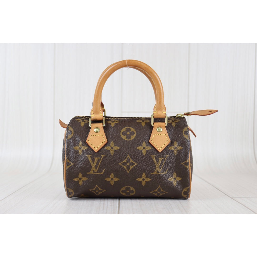 Rank A ｜ LV Monogram Mini Speedy Handbag ｜22110706